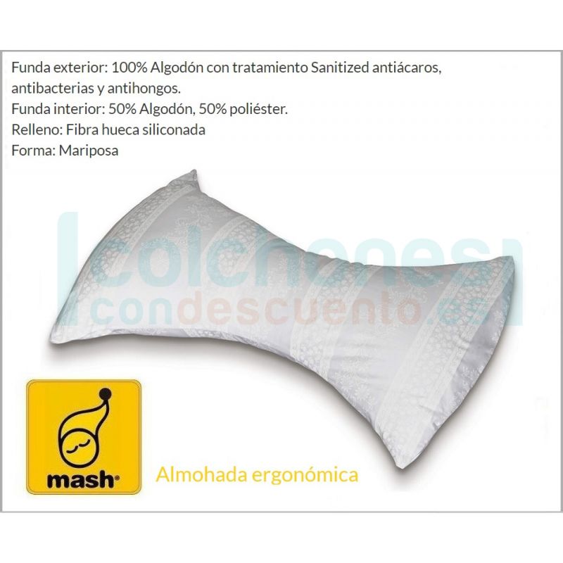 Almohada cervical Mariposa - ORTOTEX MEDICAL, almohada cervicales y cuello  viaje