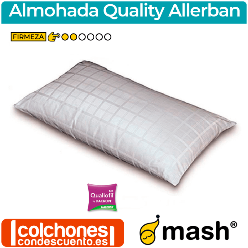 Almohada Quality Allerban de Mash