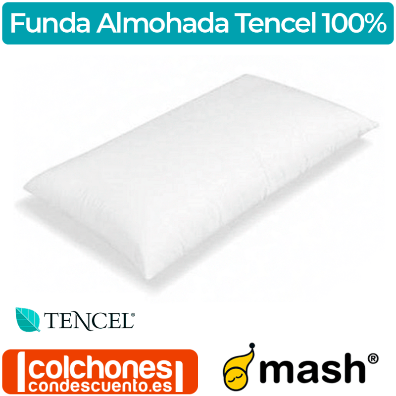 Funda de Almohada Tencel 100% de Mash