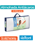 Almohada Antiácaros Fibra de Velfont