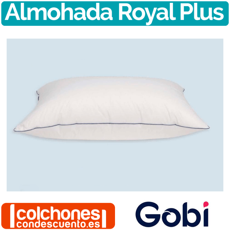 Almohada Royal Plus 100% Duvet de Gobi