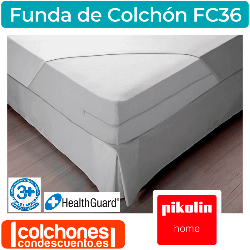 Funda de Colchón Antialérgica Pikolin Home FC36