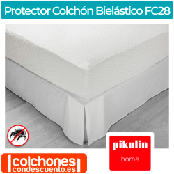 Protector de Colchón Bielástico Antiácaros FC28 Pikolin Home OUTLET