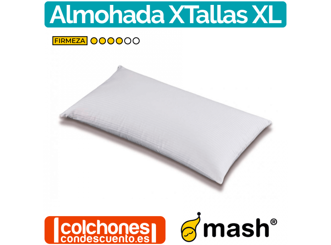 Almohada Fibra XTallas XL de Mash
