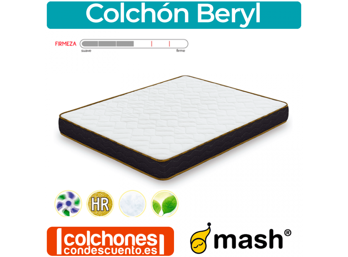 Colchón Viscoelástico Beryl 2020 de Mash