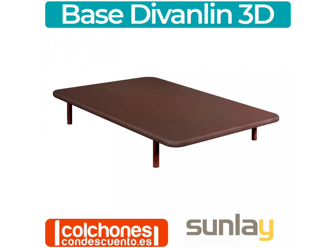 Base tapizada Sunlay Divanlin 3D