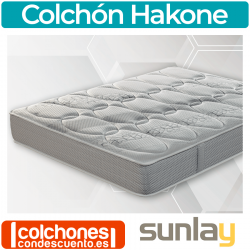 Colchón Viscoelástico + HR Hakone de Sunlay