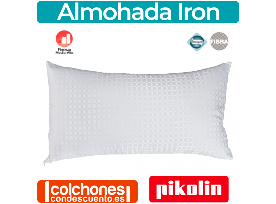 Almohada Fibra Iron de Pikolin