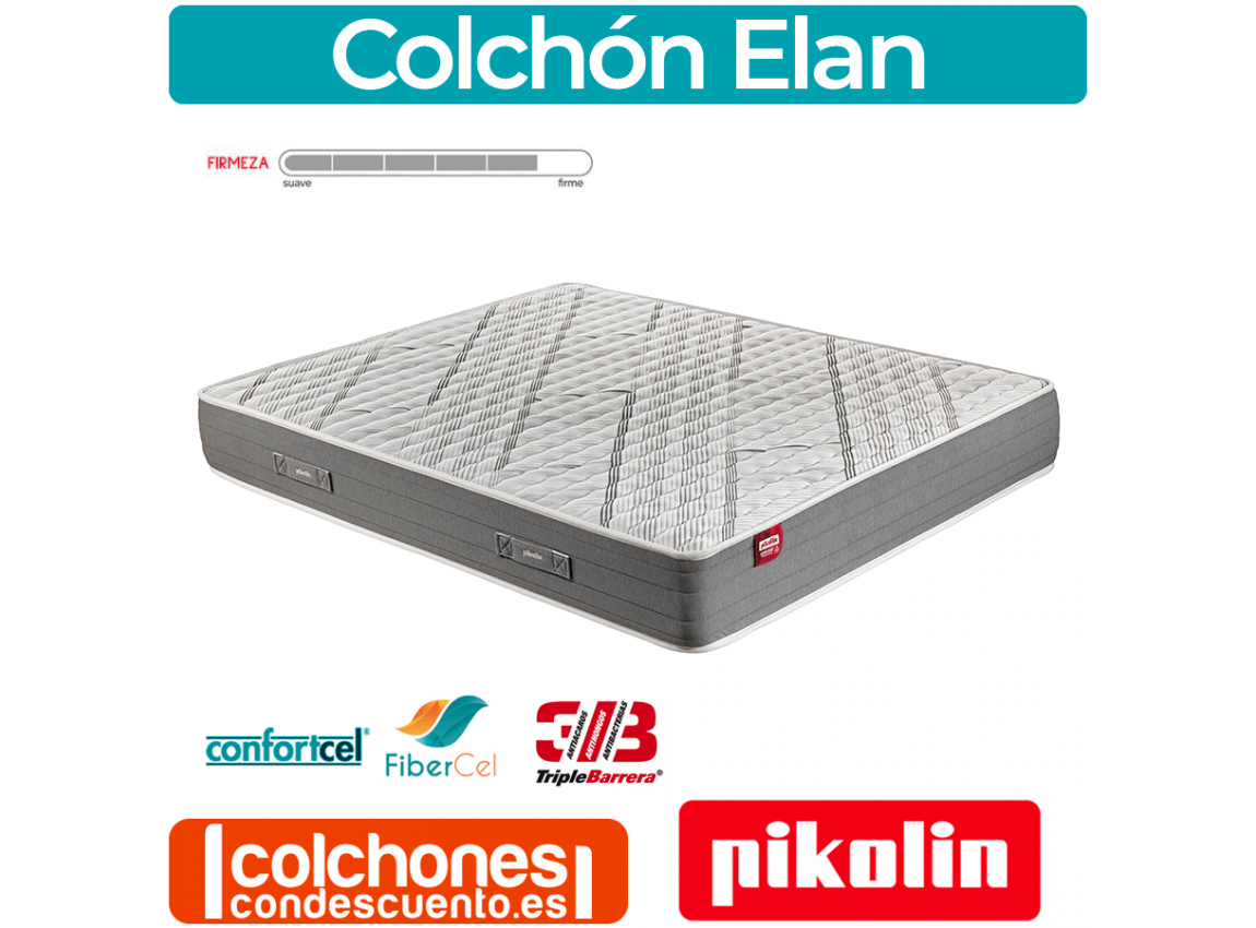 Colchón Elan Pikolin con Confortcel