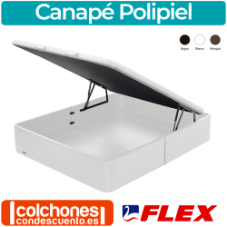 Canapé Abatible Flex Tapizado con Tapa Polipiel