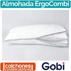 Almohada ErgoCombi ErgoFlakes de Gobi