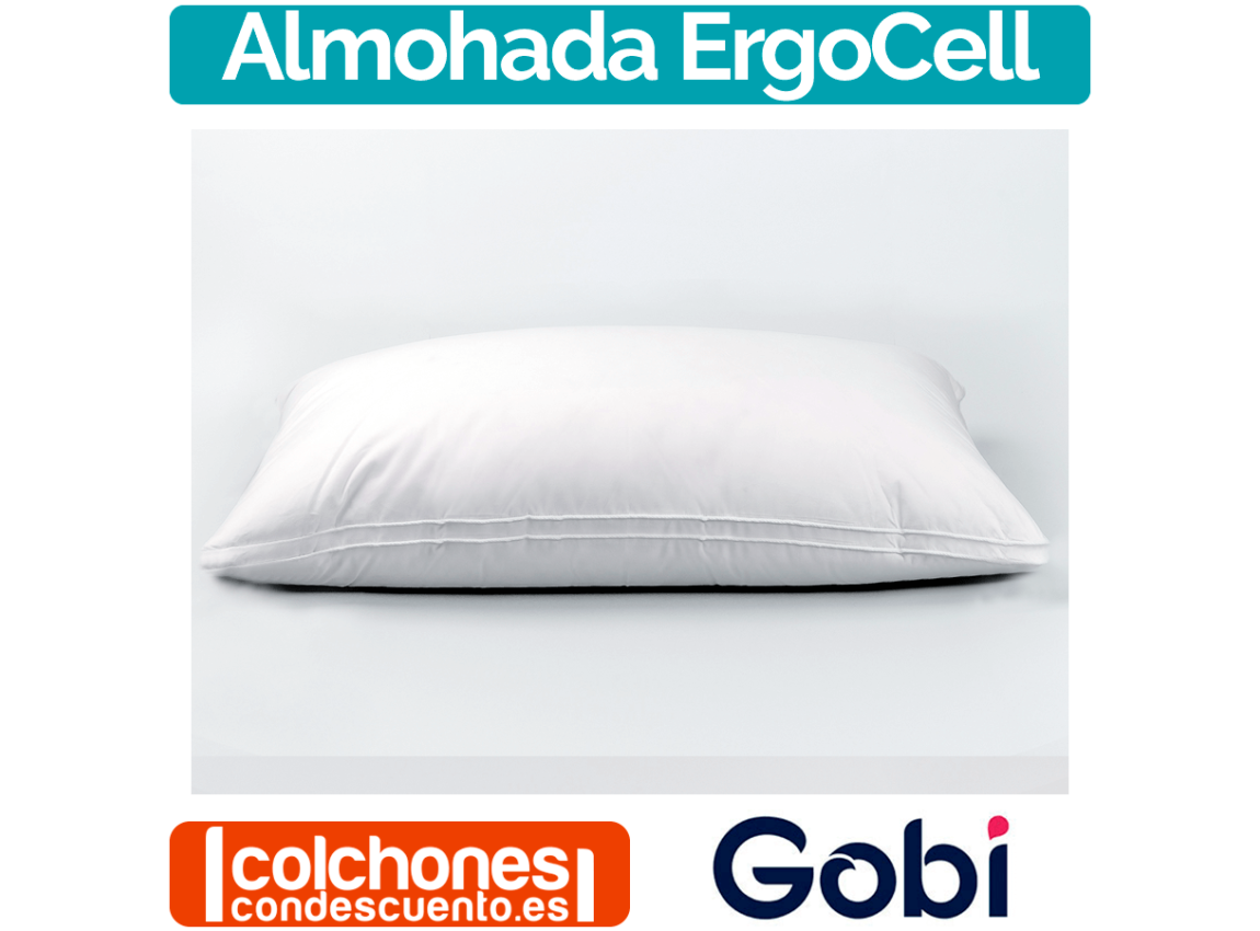 Almohada ErgoCell ErgoFlakes de Gobi