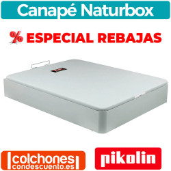 Canapé Abatible Transpirable Naturbox BLANCO de Pikolin OFERTA REBAJAS