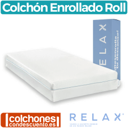 Colchón Viscoelástico Enrollado Roll de Relax