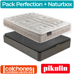 Pack Canapé Naturbox + Colchón Neo Perfection Pikolin