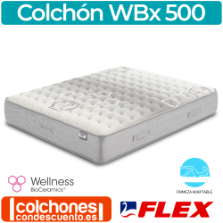 Colchón Flex WBx 500 Visco y BioCeramics