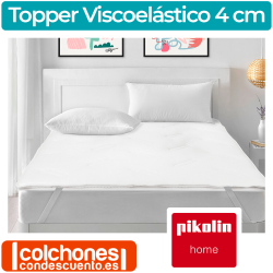 Topper Viscoelástica 4 cm TC22 de Pikolin Home