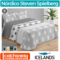 Colcha-Edredón Conforter de Sedalina Estampada y Sherpa Steven Spielberg de Icelands