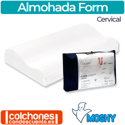 Almohada Viscoelástica Cervical Form de Moshy