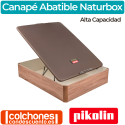 Canapé Abatible Naturbox Alta Capacidad Tapa 3D Transpirable de Pikolin