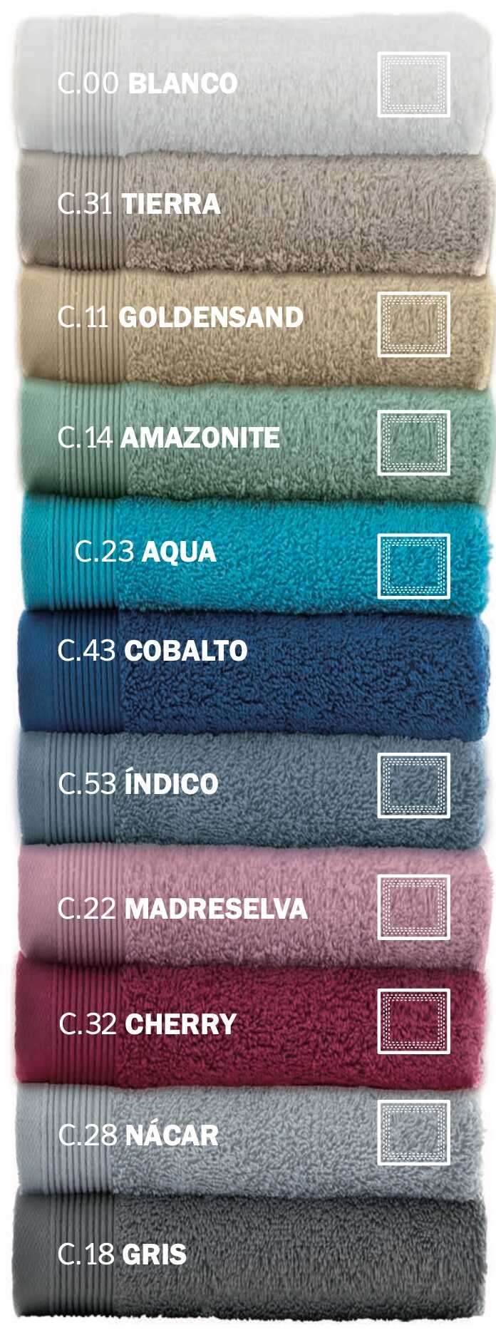 colores happy color toallas
